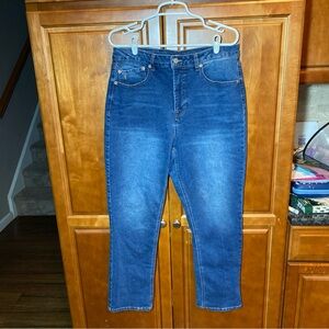 FRYE Jeans Womens 10/30 Blue Straight Leg Stretch Denin